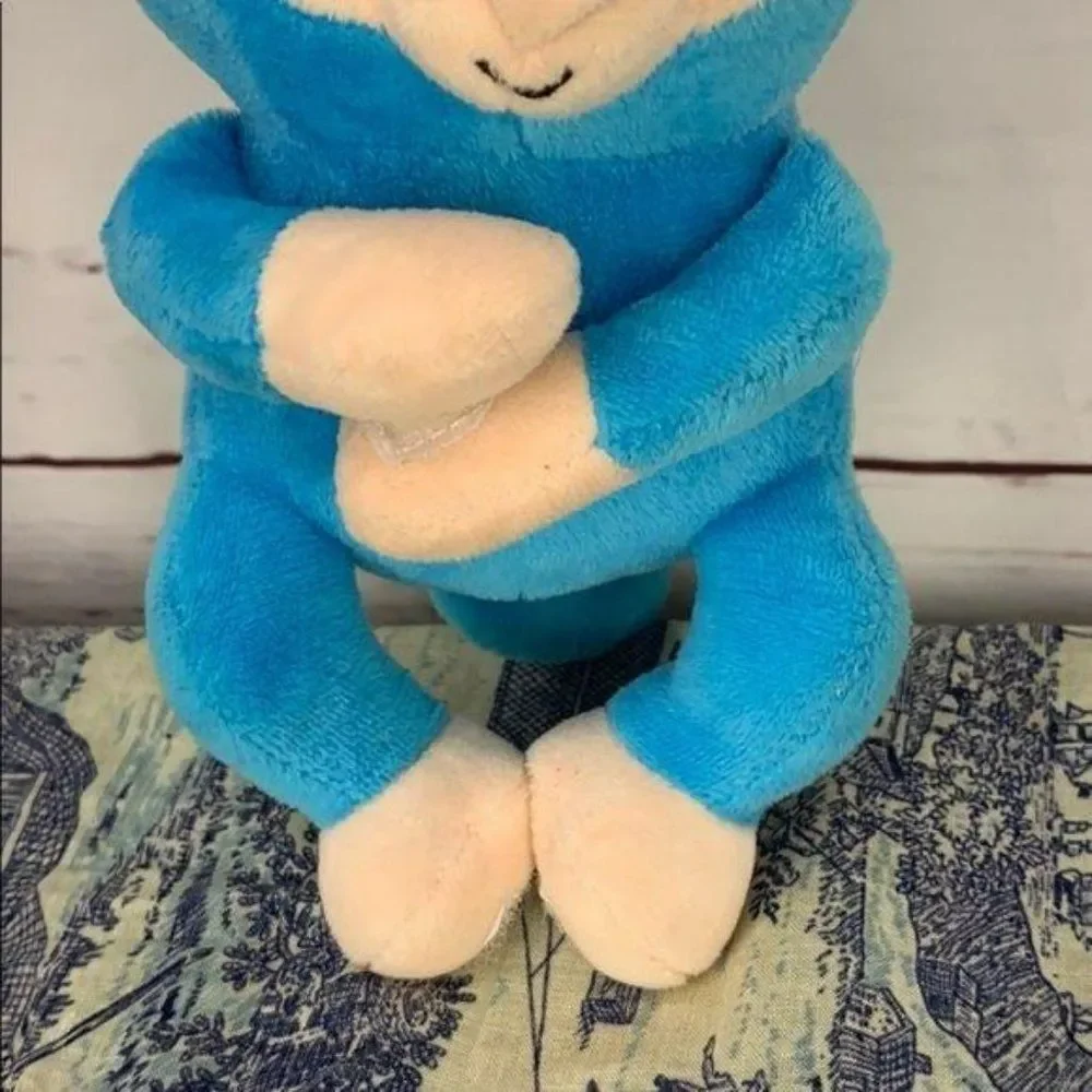 Fingerlings Hugs - Monkey Blue‎ body Purple Eyes Plush Stuffed Toy